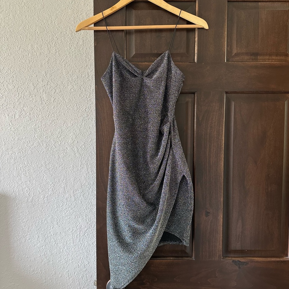 Elegant Gray Women's Dress